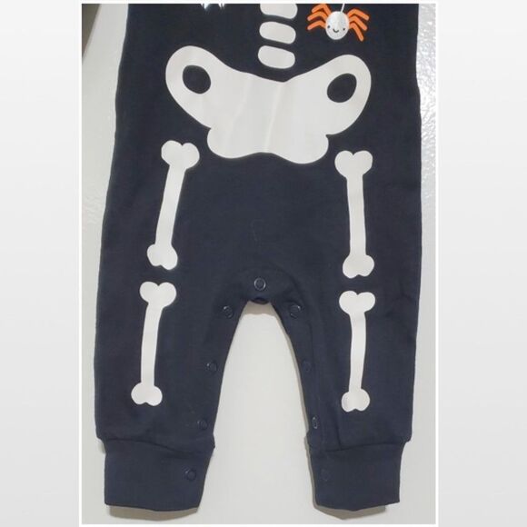 New Baby Kid Halloween Skeleton Outfit 6 Months - Picture 4 of 15